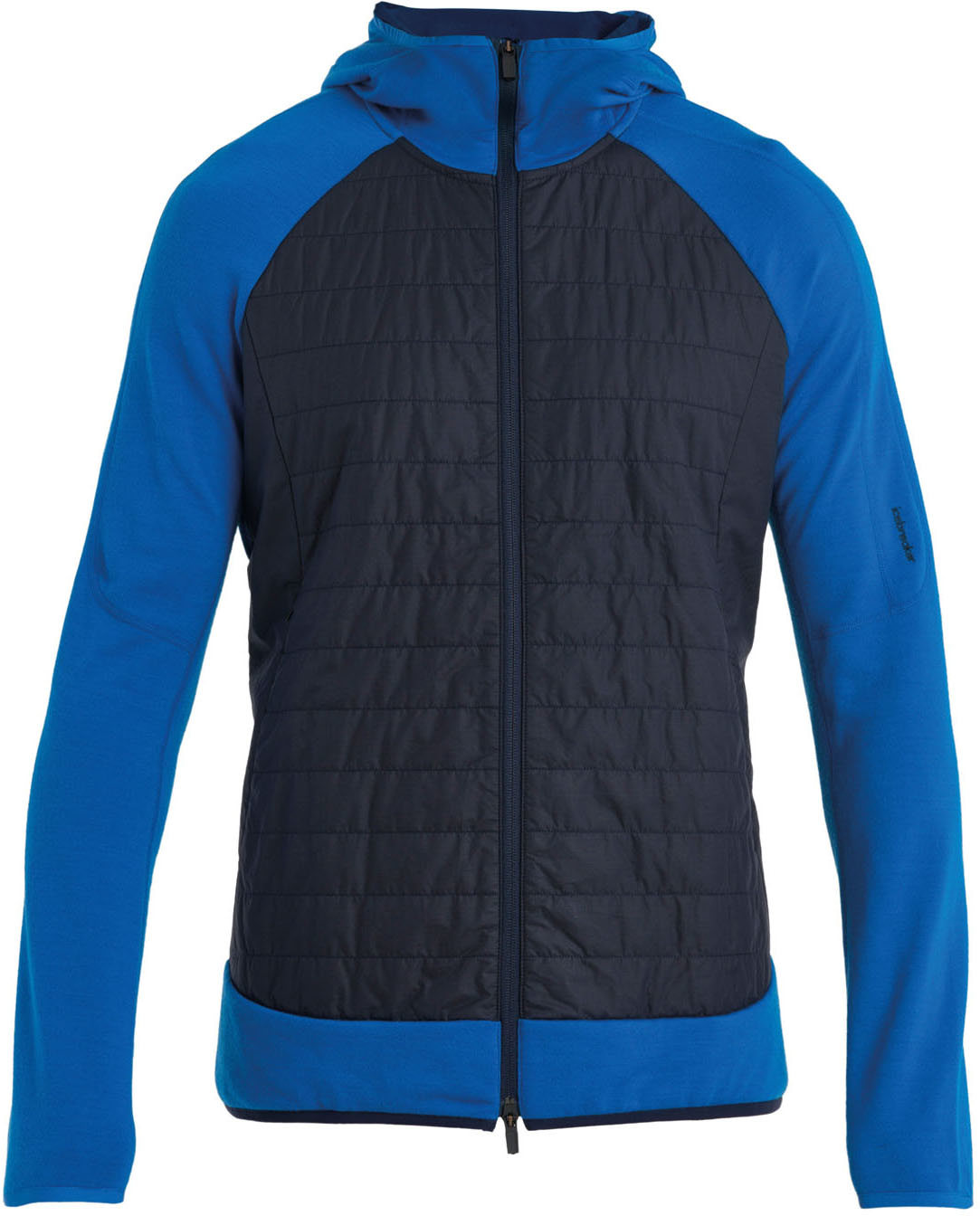 icebreaker ZIP ジャケット icebreaker MERINO QUANTUM HYBRID ZIP HOODIE - Sweatjacke